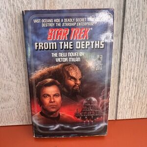 Star Trek From The Depths Victor Milan‎ Pocket Books Paperback 1993 1st Printing
